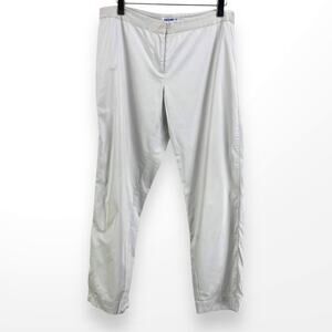 90s HOW AND WEN Vintage White Straight Leg Dress Pants